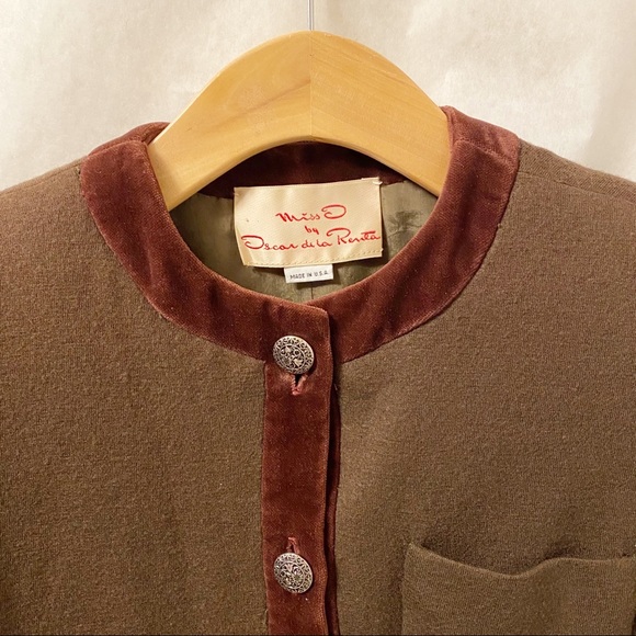 VINTAGE - MISS O by OSCAR DE LA RENTA BLAZER - Picture 5 of 8